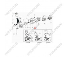 Комплект болтов для корпуса насоса Aquaviva SS M6*30