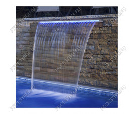 Стеновой водопад Aquaviva PB 600-150(L) с LED подсветкой (606х263х76 мм)